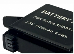 large BATTERY CAMERA GOPRO HERO 4 AHDBT 401 1160 MAH BALIDIVESHOP 3